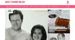 Desktop Screenshot of bestfunnyblog.com
